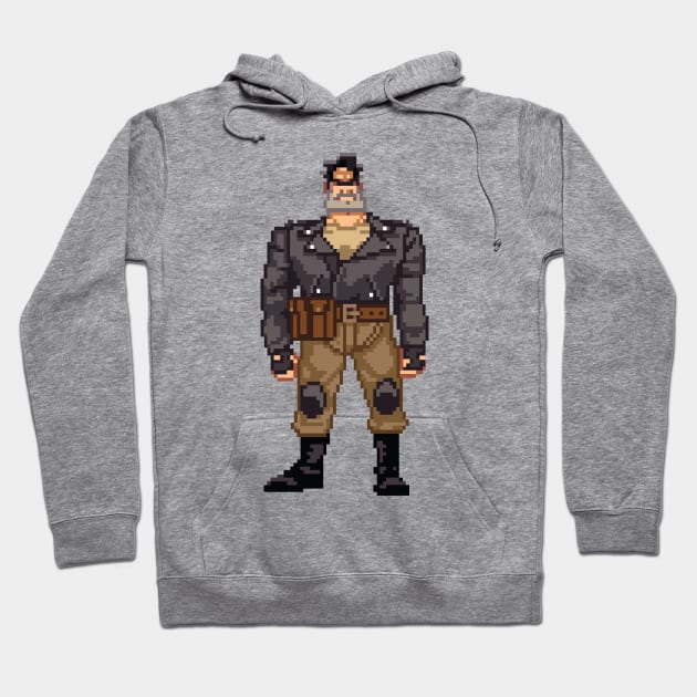 Ben Full Throttle Hoodie by Retro8Bit Fashion Store